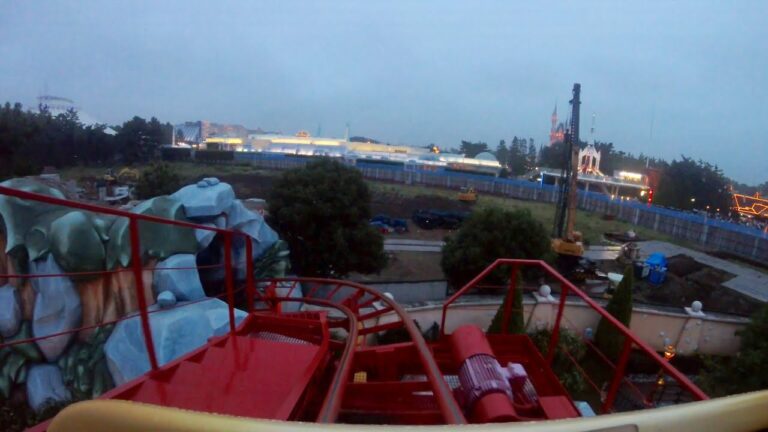 【4K 】TDL ガジェットのゴーコースター 2017(最前列)