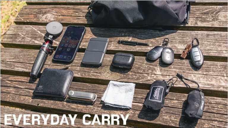 おすすめ多数!持ち歩きアイテム【EDC 2022年6月】