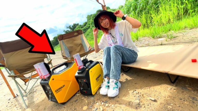 【便利】カセットボンベで発電!?最新便利ガジェット持ってキャンプ行ったらチートすぎた件