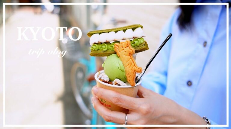 京都旅行/旅行vlog/北野天満宮/二条城/銀閣寺/有次/久しぶりの旅行/旅ログ