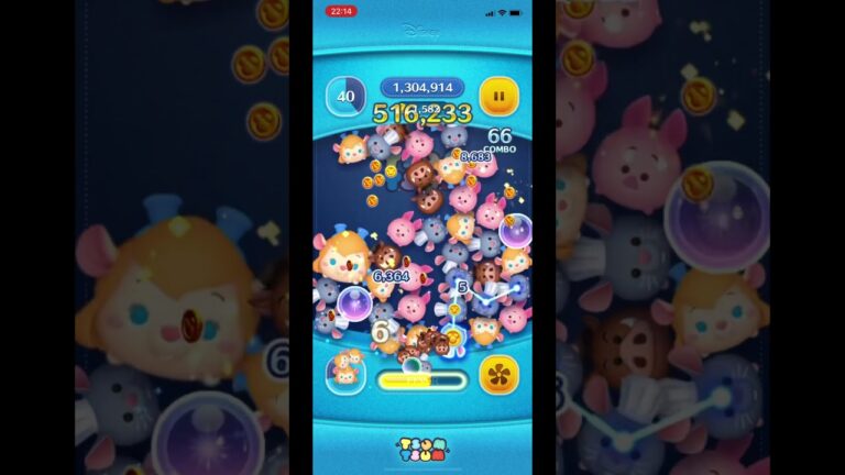 ツムツム 500万の旅 ガジェット! とにかくスキル連発!!!