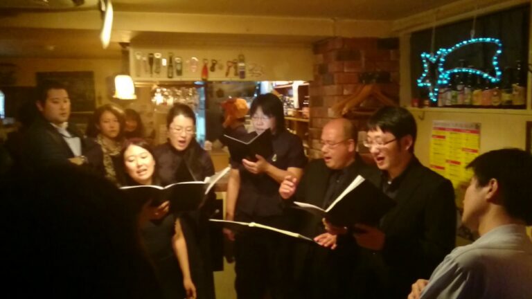 聖歌隊その3 at 神楽坂ラ。カシェット クリスマスパーティー2016