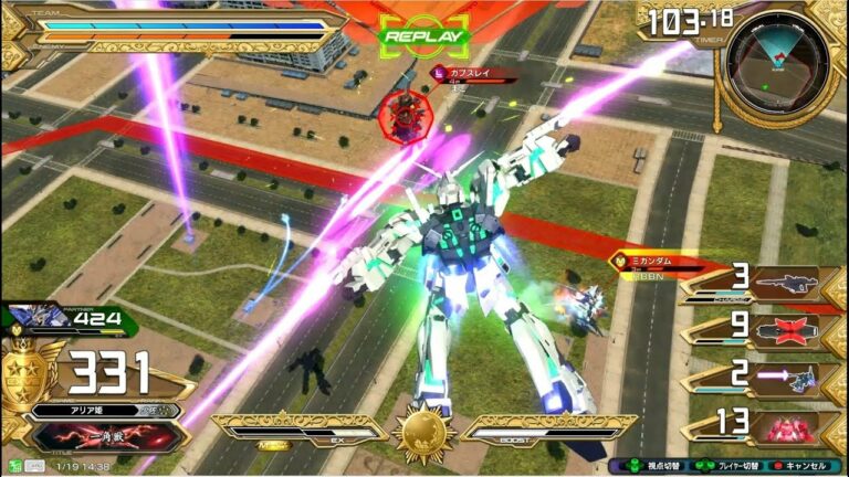 【強すぎ…ユニコーン全1の動きがヤバすぎる…】ユニコーンガンダム 少佐【高画質 ガンダム EXVS2 エクバ2】