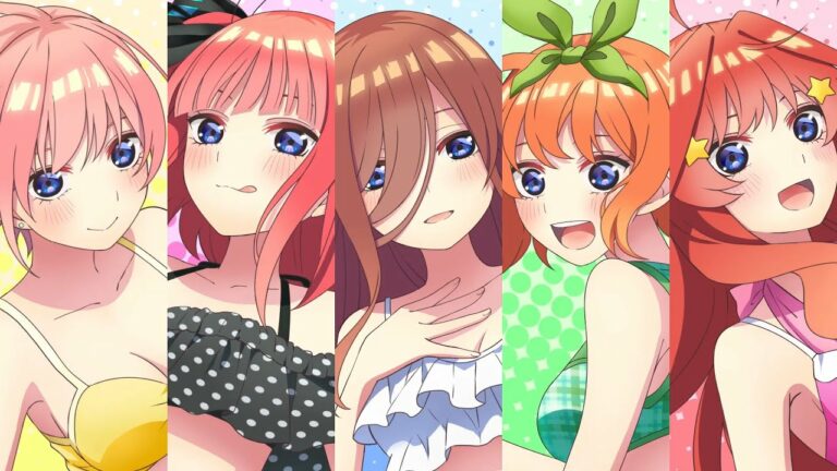 『五等分の花嫁∬ ~夏の思い出も五等分~』(Switch/PS4)OPムービー