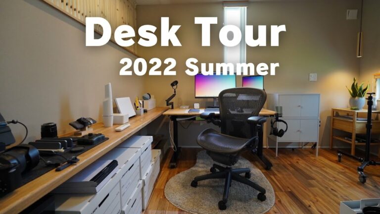 【6畳書斎desktour】快適テレワーク空間を目指した和モダンな書斎部屋を紹介