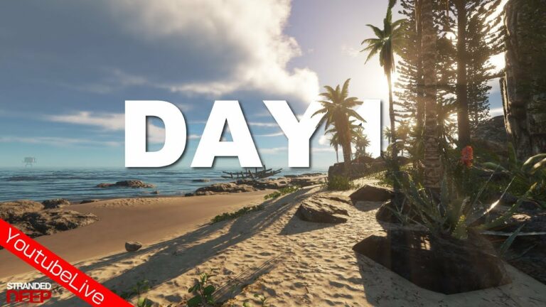 #LIVE【stranded deep】ディスカバリーチャンネル見過ぎたので、無人島生活します。1日目