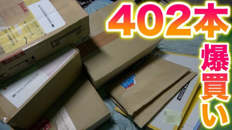 【大量開封】13万円で402本の中古ロムを爆買いしてみた!【ポケモンUSUM/BW/DPt/RSE/金銀/赤緑】