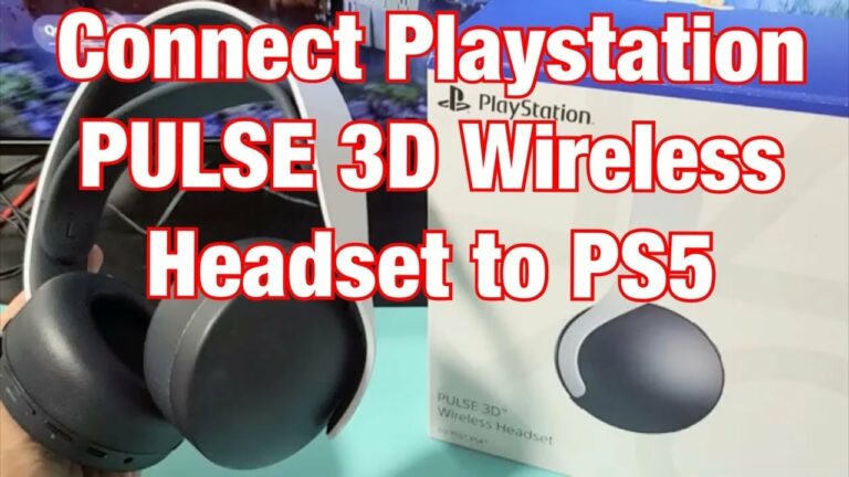 PS5: プレイステーション PULSE 3D ワイヤレス ヘッドセットを PS5 に接続する方法