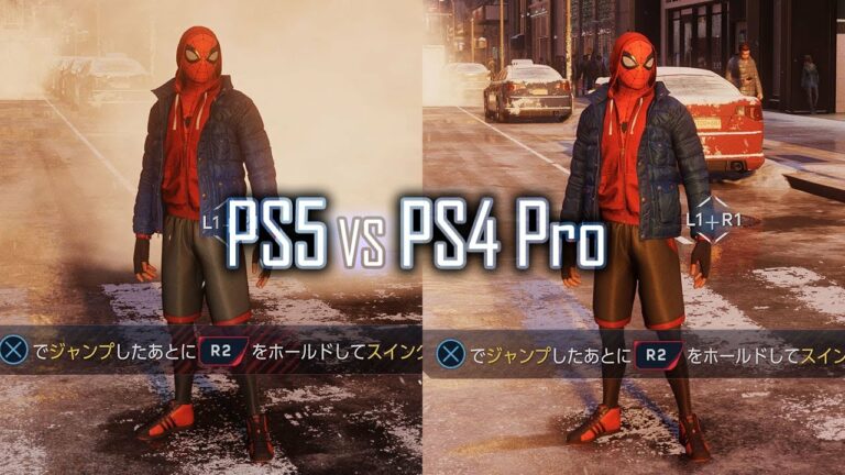 PS5の爆速ロード&美麗グラフィックを見よ! PS4 Proと比較テスト
