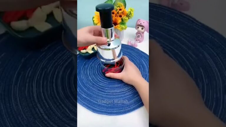 😍 フードプロセッサー・クールガジェット・ スマート家電 ・キッチン用品 ・ミニチョッパー ・チョッパー🤩#shorts