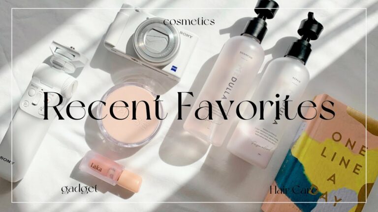 最近のオススメアイテム6点💛コスメ|ヘアアイテム|ガジェット…etc