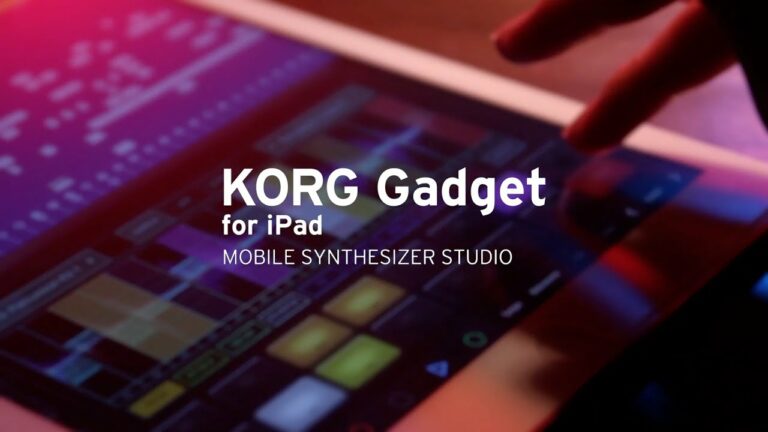 KORG Gadget for iPad | Newly Added Features!