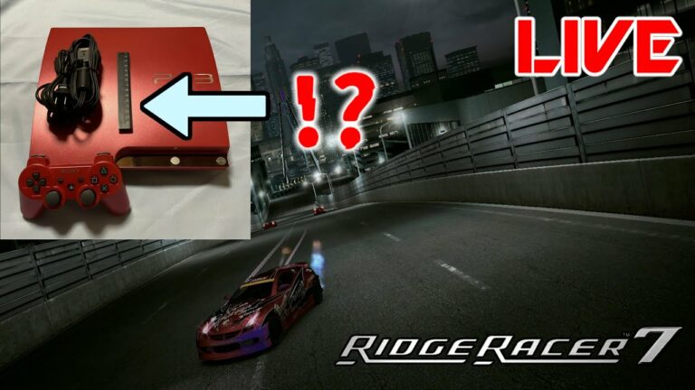【リッジレーサー7】#65 新たにPS3(中古)がやってきたのですが、そこには目を疑う光景が広がっていたのです…! ◯△□✕ Online Battle Live