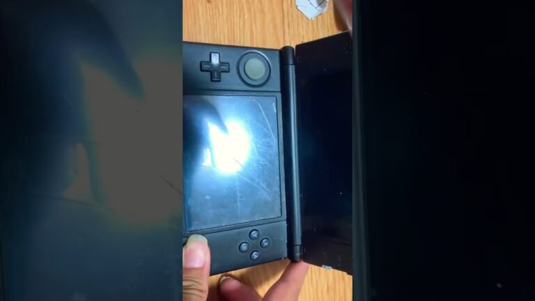 壊れた3DS起動してみた