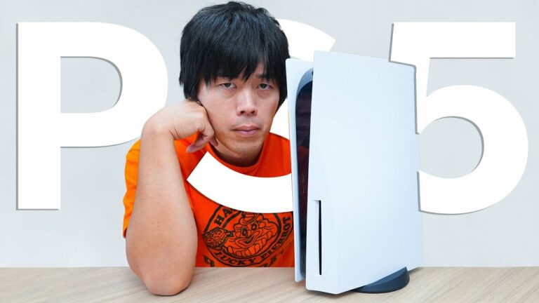 【PS5】一ヶ月遅れでついに我が家にもキターーー!!!