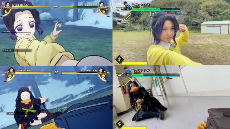 【再現】鬼滅のゲームの世界に入っちゃった!?《キメ学編》新ストーリーをクリアしろ!