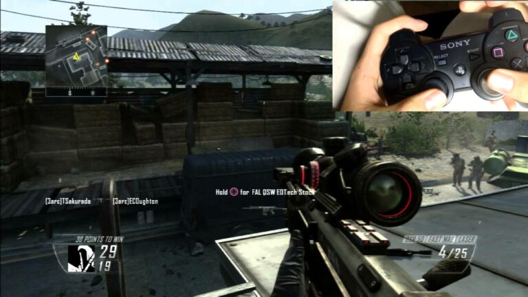 【COD:BO2】モンハン持ちやトリックショットの手元動画【ぼどかちゃん】