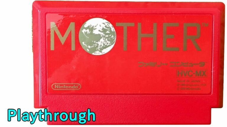 【ファミコン】MOTHER OP~ED (1989年) 【FC クリア】【NES Mother Playthrough (Full Games)】