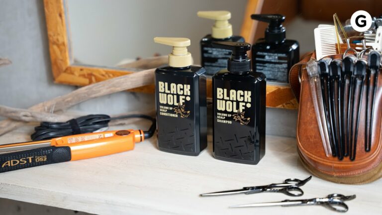 シャンプーもガジェットだ。髪と頭皮ケアにこだわるなら黒いシャンプーの「BLACK WOLF」で決まり