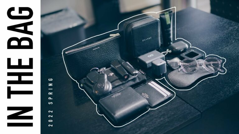 What's in my bag ?|30代男性の持ち物、カバンの中身紹介