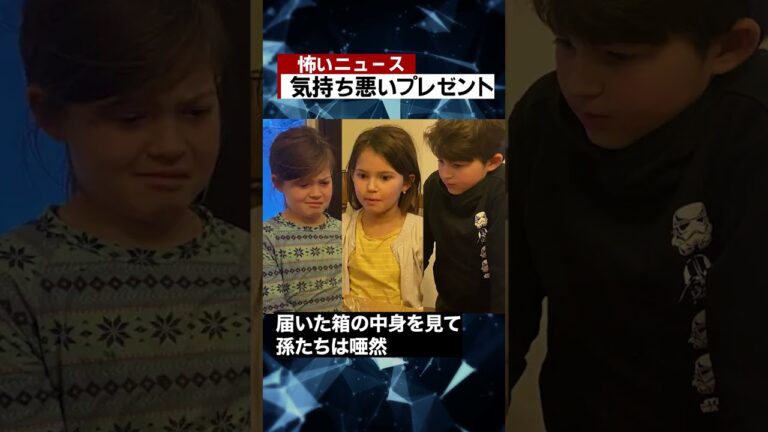 気持ち悪いプレゼント #海外 #ニュース #怖い話 #怪談 #Shorts