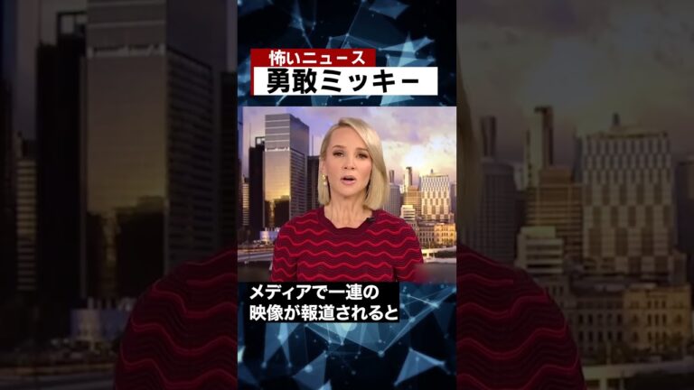 勇敢ミッキー #海外 #ニュース #怖い話 #怪談 #Shorts