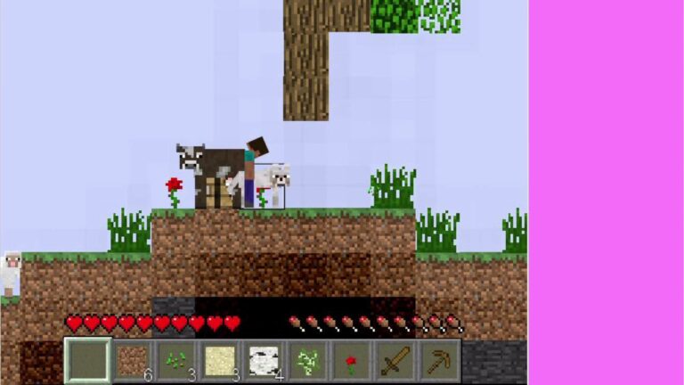 マイクラの2D版「ペーパークラフト」をプレイした