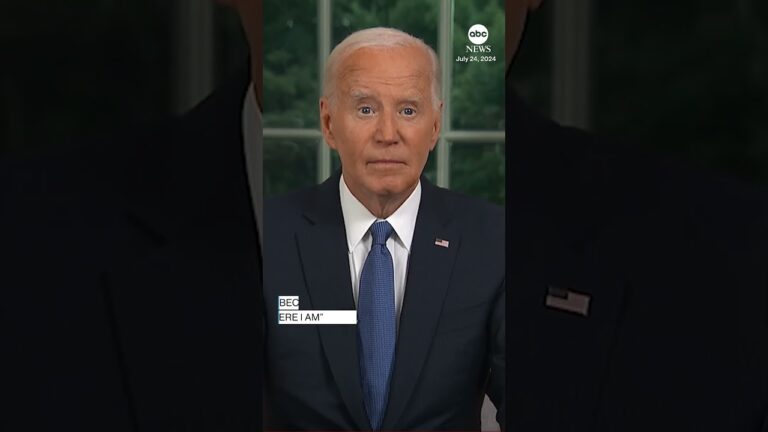 Biden: “Nowhere else on Earth could a kid with a stutter from modest beginnings” become president
