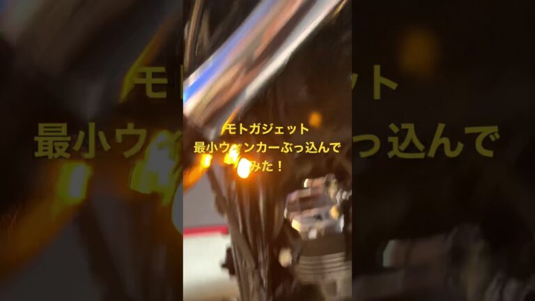 モトガジェット最小ウィンカー
