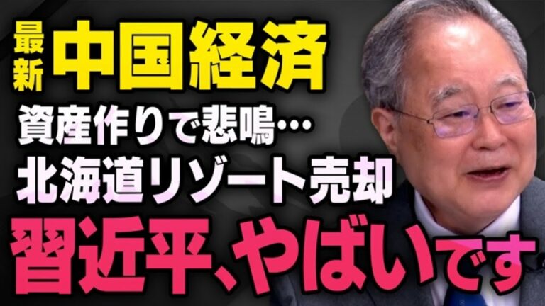 【中国経済が遂に…】習近平さんまでもう少し…中国が日本の不動産を売却し始めたことについて髙橋洋一さんが教えてくれました(虎ノ門ニュース切り抜き)