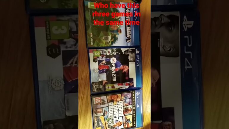 My little ps4 Dvd games we will start recording games🔥🔥🔥