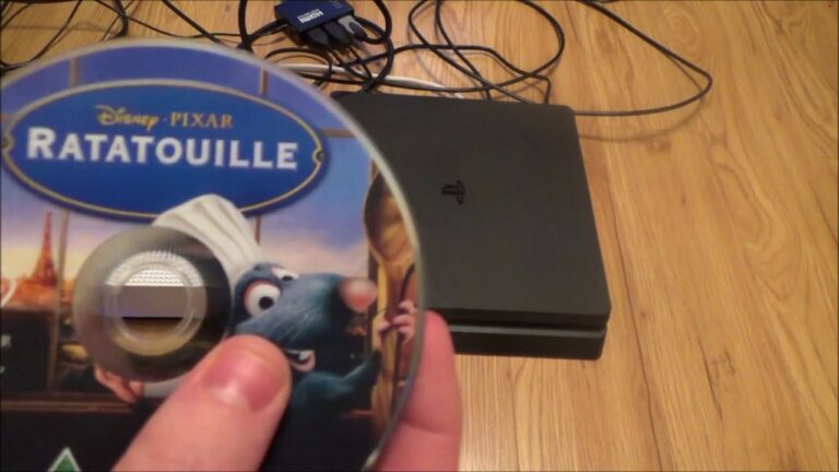 What Happens When you put a DVD disc into the PS4 Slim