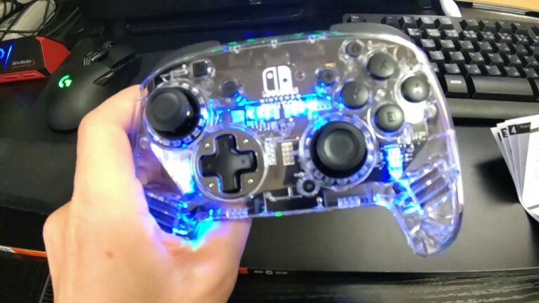 【スケルトン】海外製スイッチの光るコントローラーを買ってみた【afterglow】