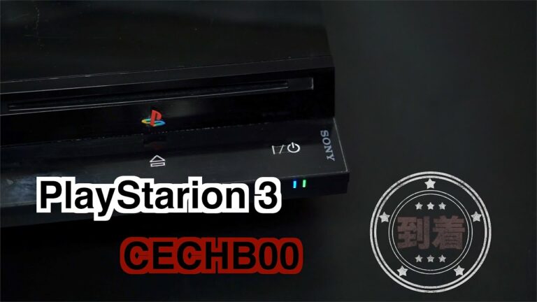 PlayStation3 CECHB00 Unboxing 📦中古PS3開封の儀🎮
