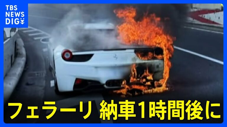 4300万円「フェラーリ」10年貯金で購入“憧れの車”が首都高で炎上 「トラウマに近い」運転手男性が状況語る|TBS NEWS DIG